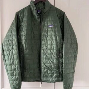 New mens patagonia nano puff jacket small